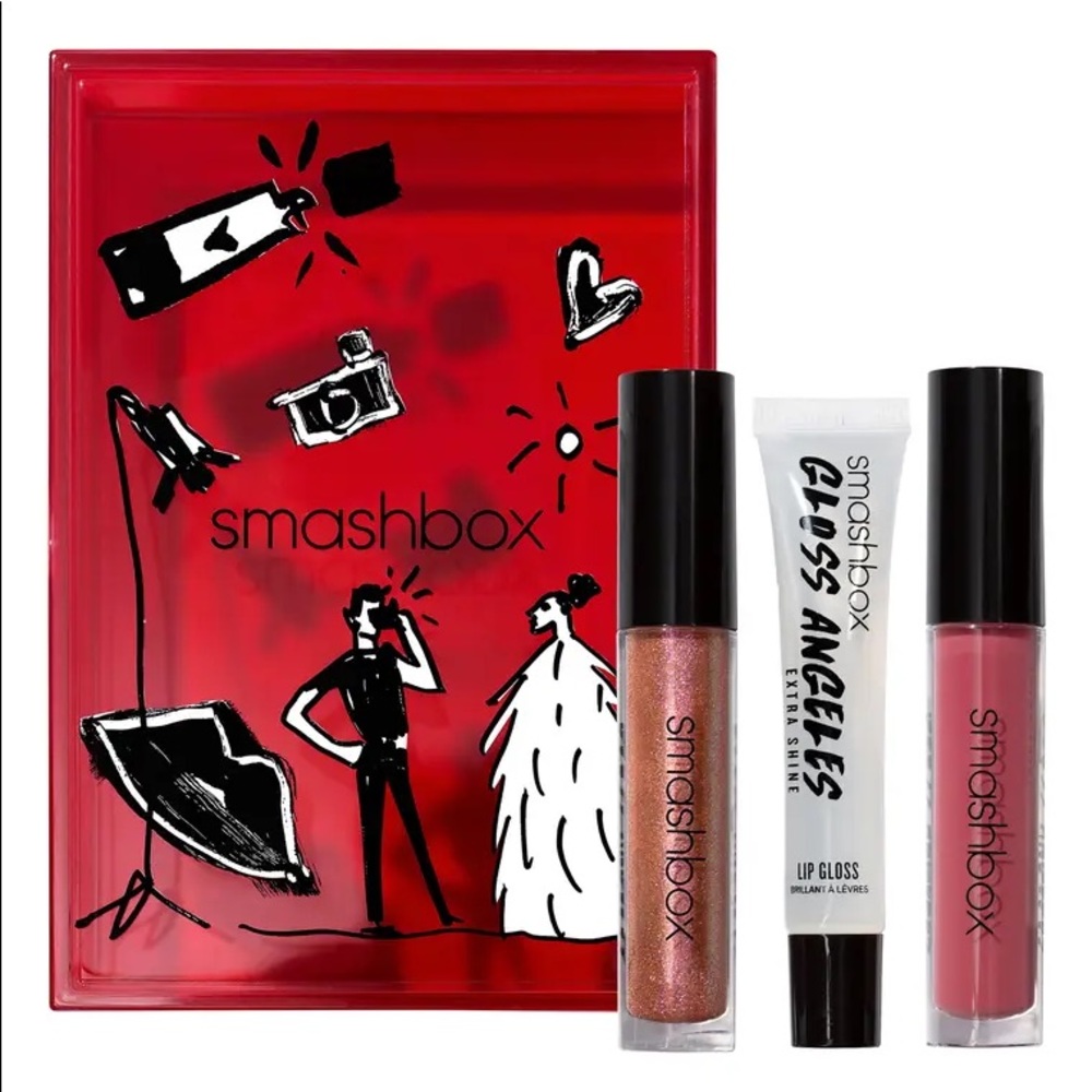 NIB -SMASHBOX - Gloss Angeles Lip Gloss Trio